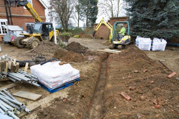 Cost of Drainage Ditch Digging in Newark