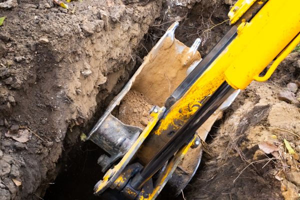 Cost of Downspout Trenching in Newark