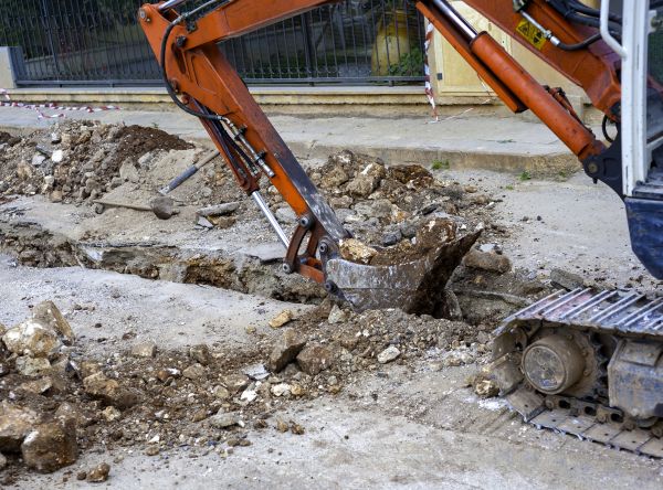 Cost of Gas Line Excavation in Newark