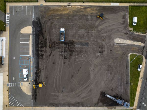 Cost of Parking Lot Excavation in Newark