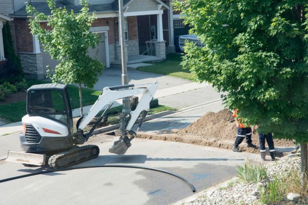 Cost of Electrical Line Trenching in Newark