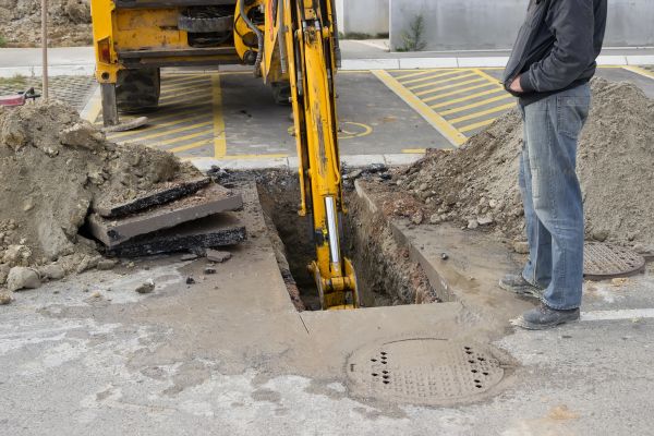 Cost of Utility Line Excavation in Newark