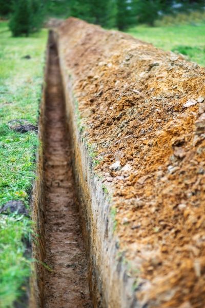 Cost of Power Line Trenching in Newark