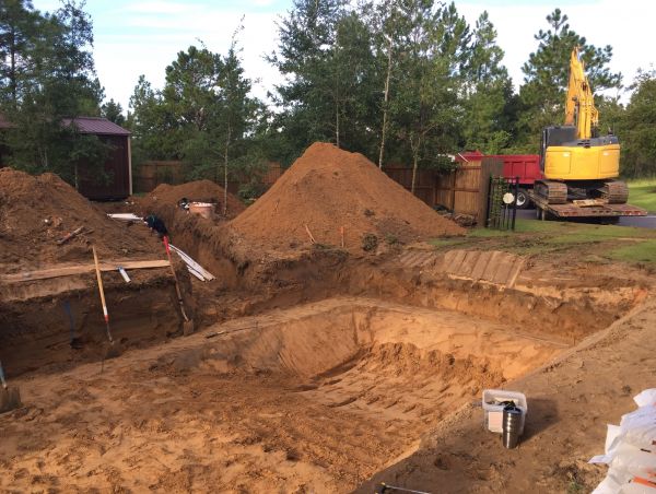 Cost of Pool Site Excavation in Newark